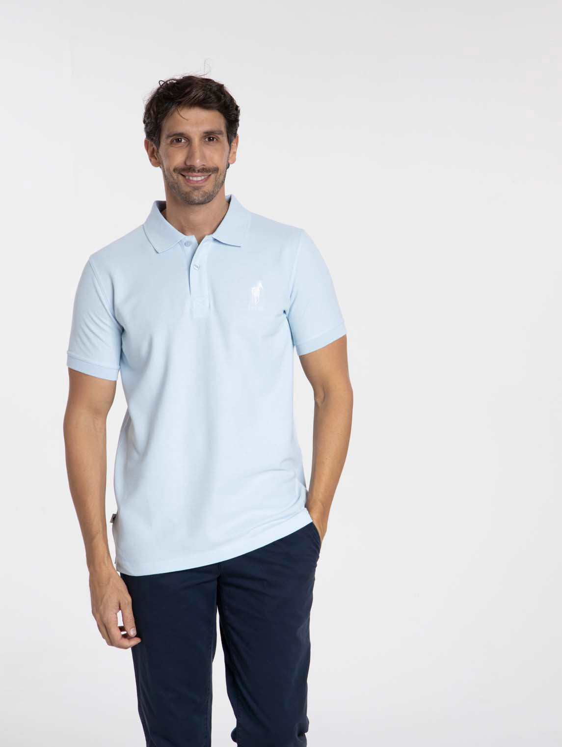 Polo ORSAY Bleu Ciel
