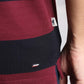 Polo OMAHA Bordeaux/ Marine