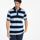 Polo OMAHA Bleu Ciel/Marine