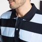 Polo OMAHA Bleu Ciel/Marine