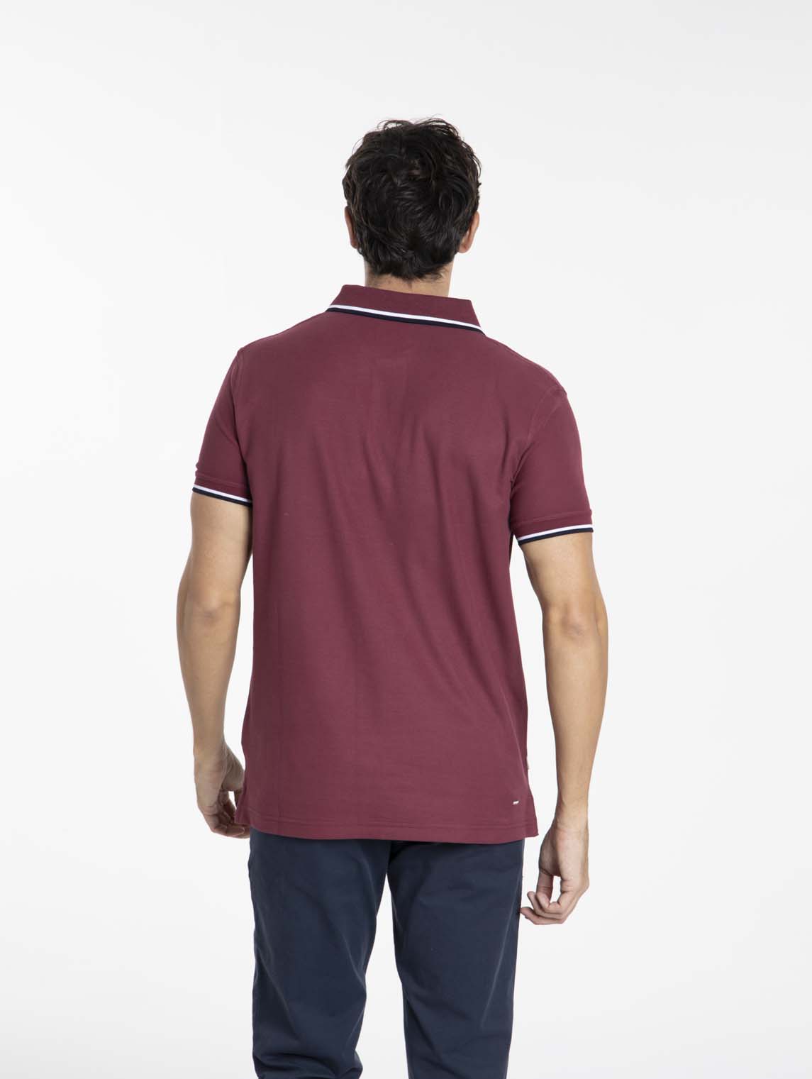 Polo OSLO Bordeaux