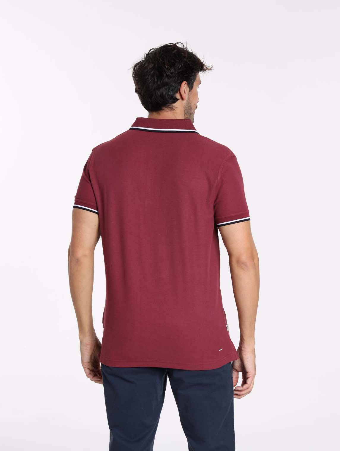 Polo OSLO Bordeaux