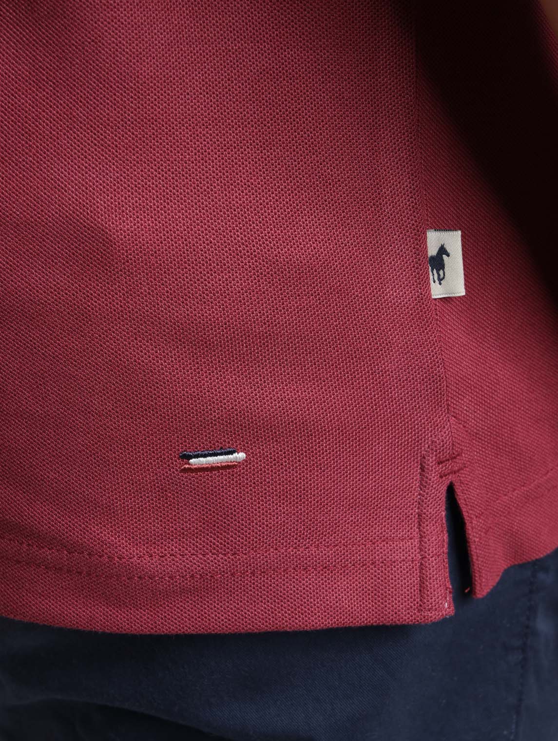Polo OSLO Bordeaux