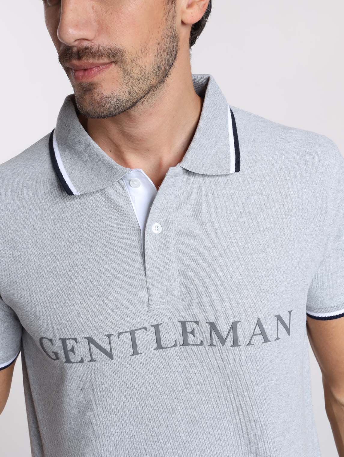 Polo OSLO Gris Chine