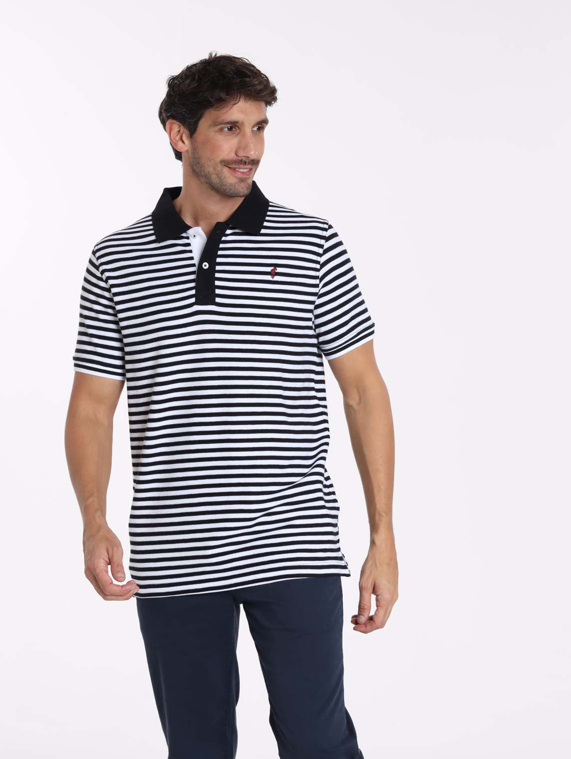 Polo OSAKA Blanc/Marine