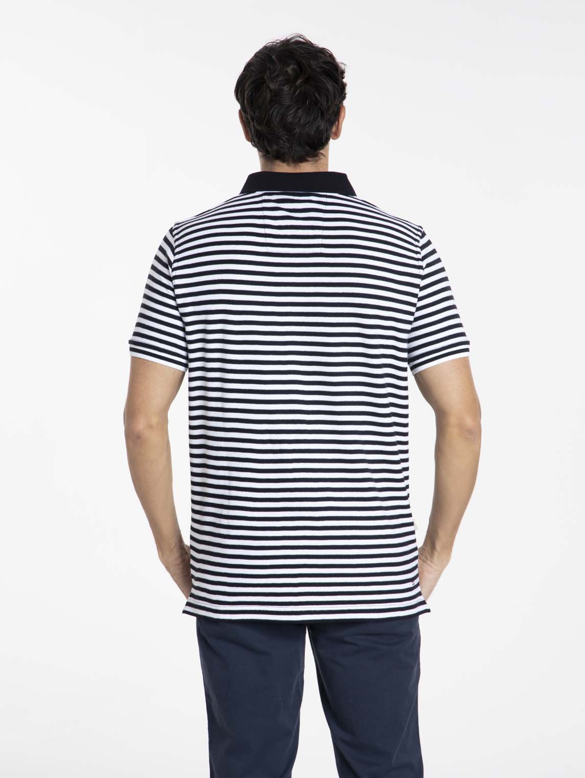 Polo OSAKA Blanc/Marine