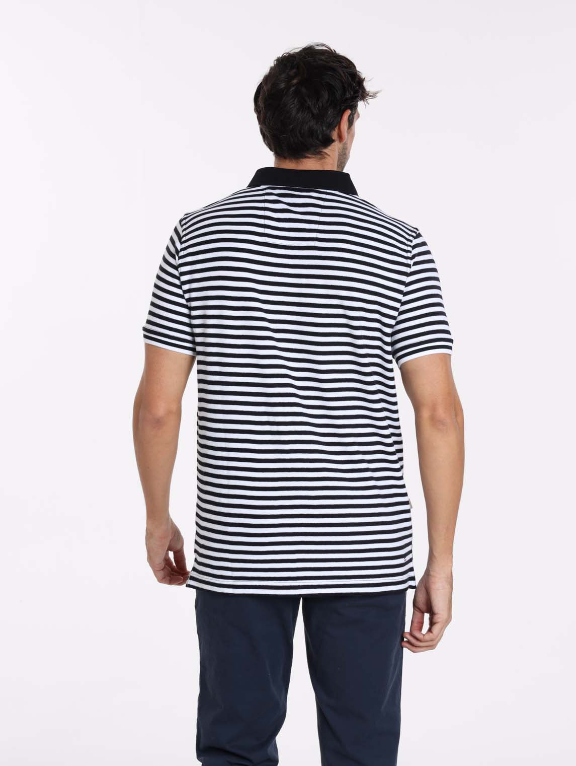 Polo OSAKA Blanc/Marine