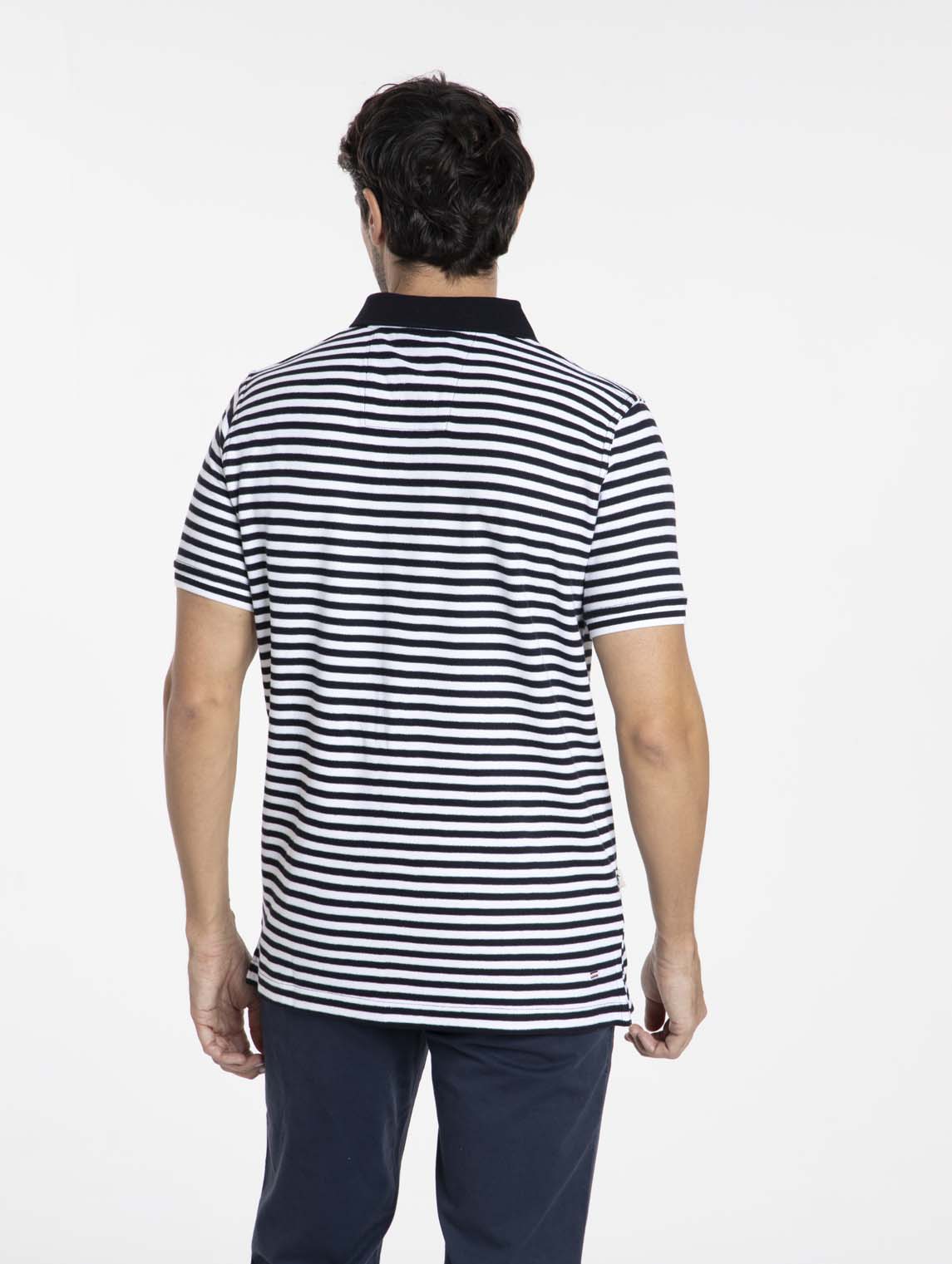 Polo OSAKA Blanc/Marine