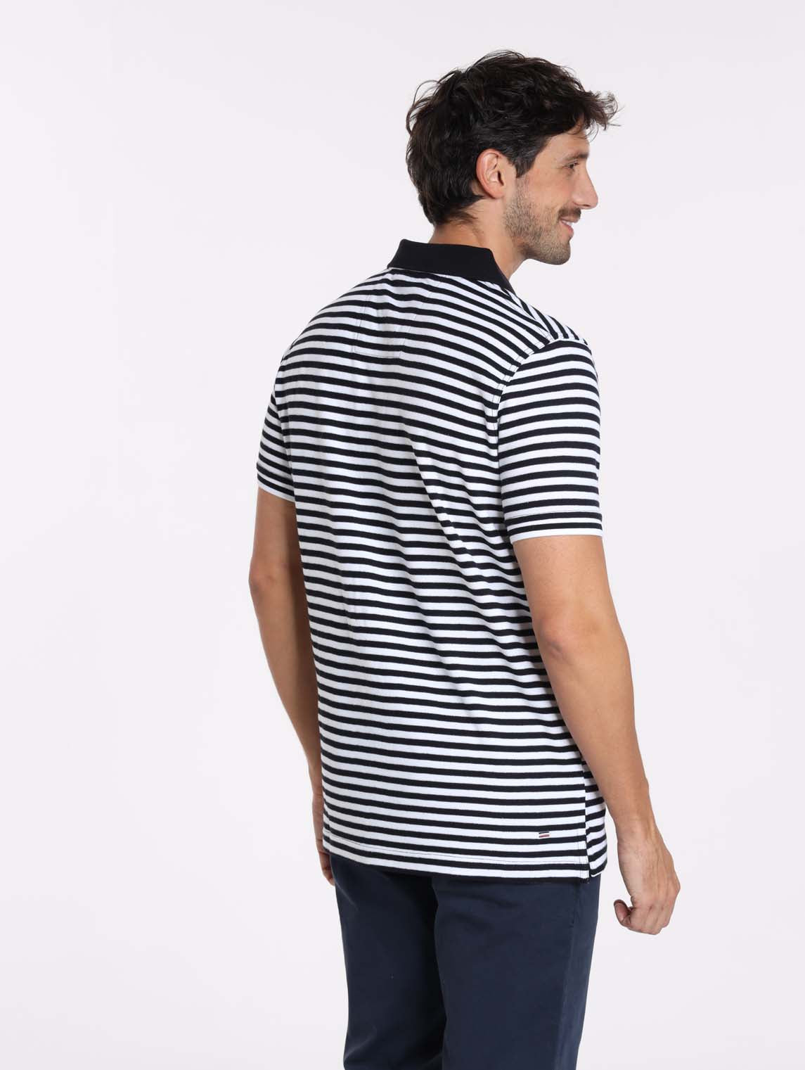 Polo OSAKA Blanc/Marine