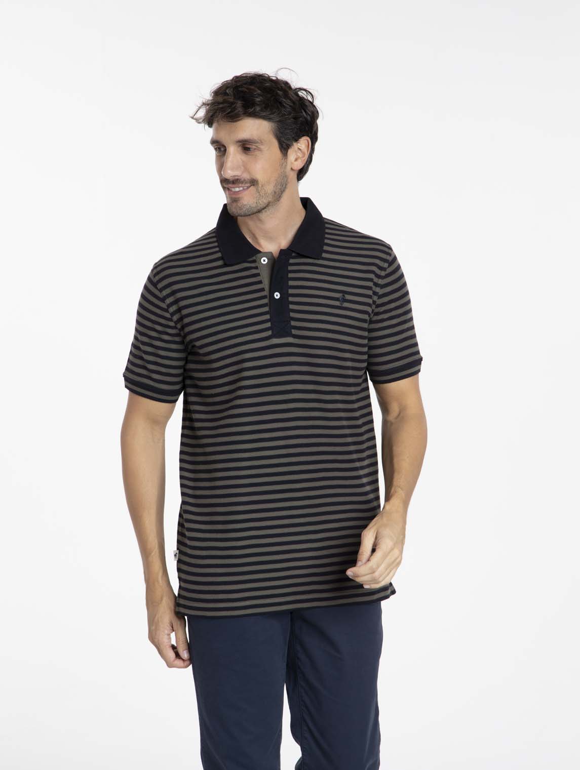 Polo OSAKA Kaki/Marine