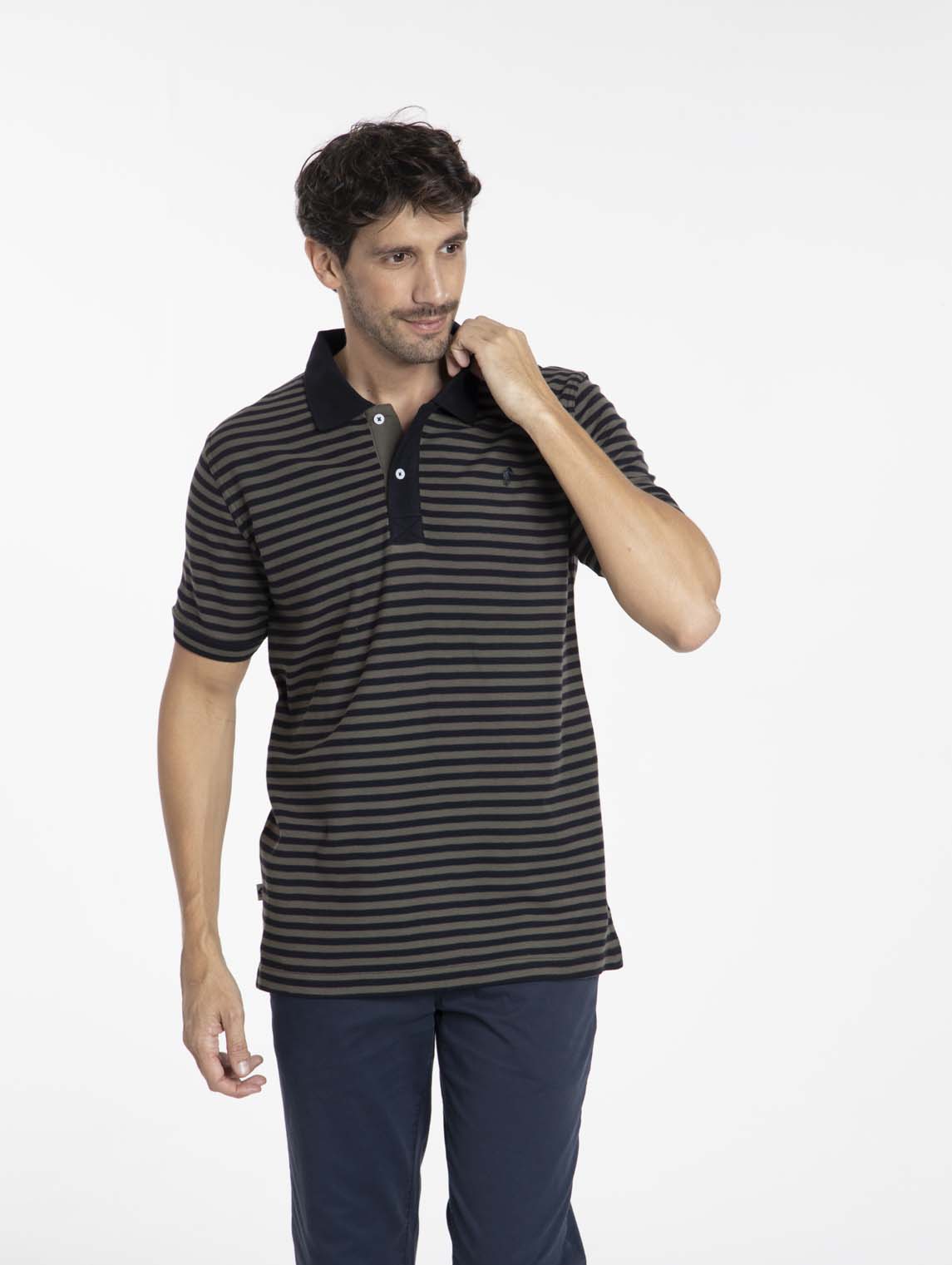 Polo OSAKA Kaki/Marine