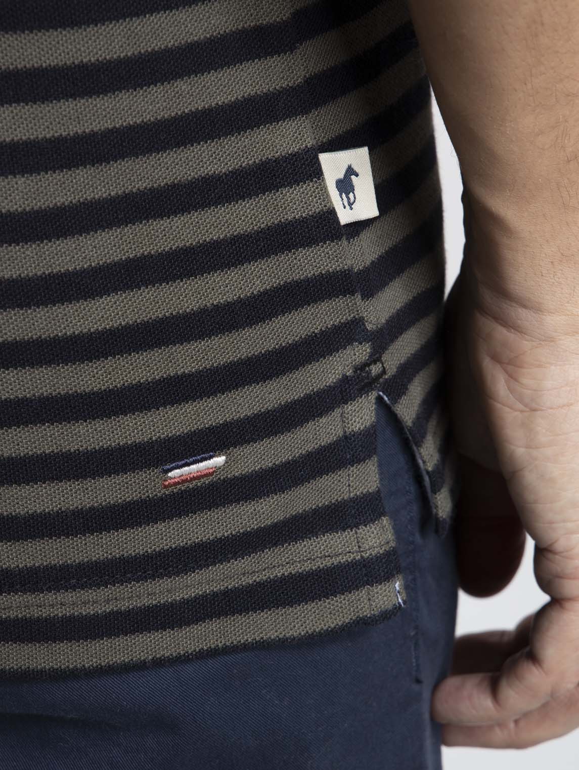 Polo OSAKA Kaki/Marine