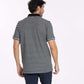 Polo OSAKA Marine/Gris Chine