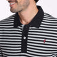 Polo OSAKA Marine/Gris Chine