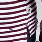 Polo OSAKA Bordeaux/Blanc