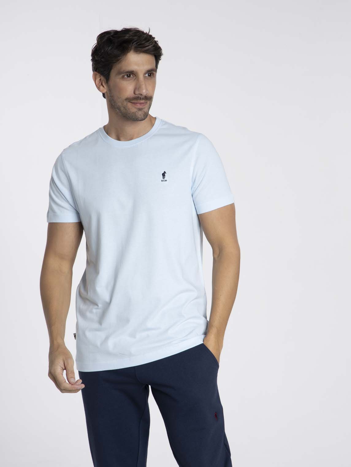 T-Shirt TIBET Bleu Ciel