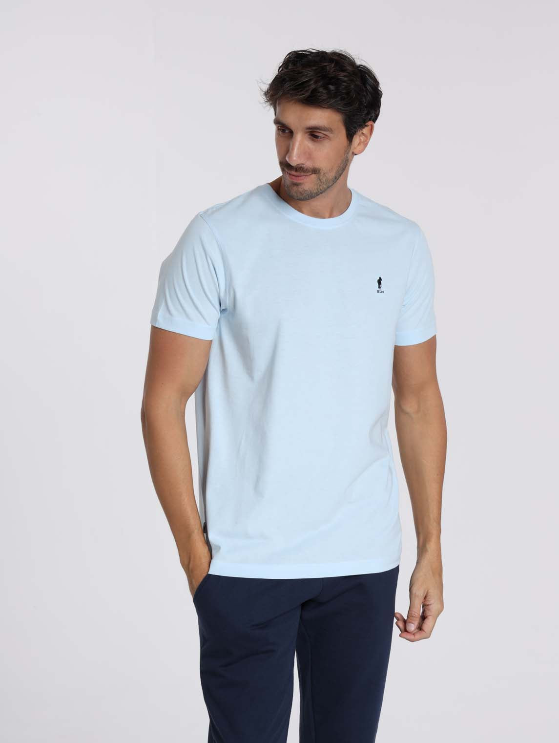 T-Shirt TIBET Bleu Ciel