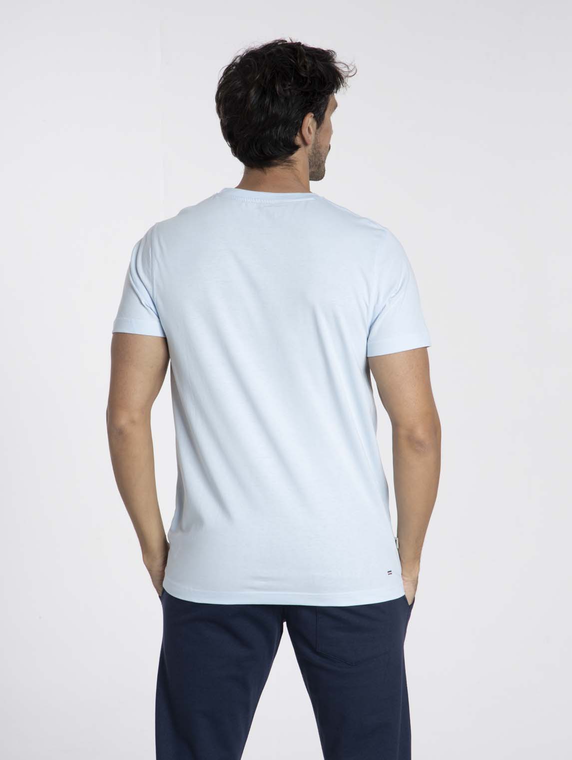 T-Shirt TIBET Bleu Ciel