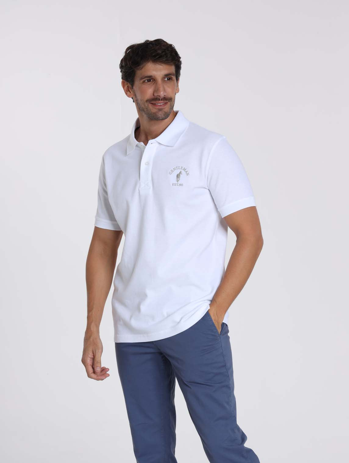 Polo OPIO Blanc