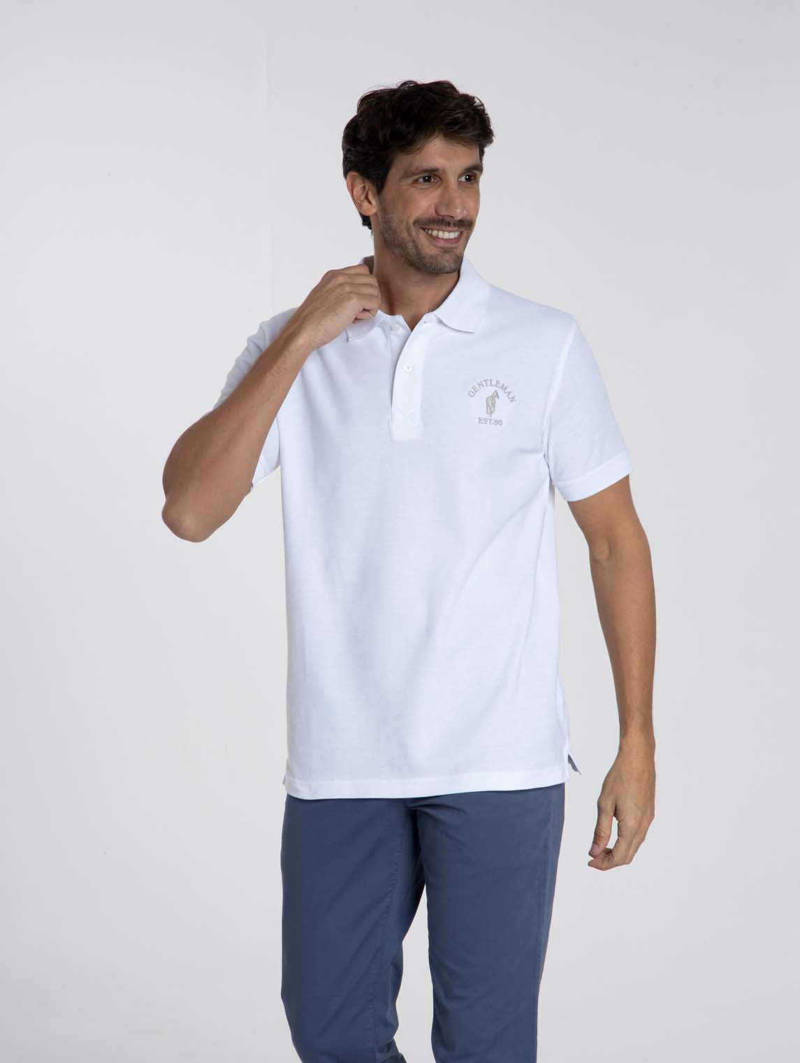 Polo OPIO Blanc
