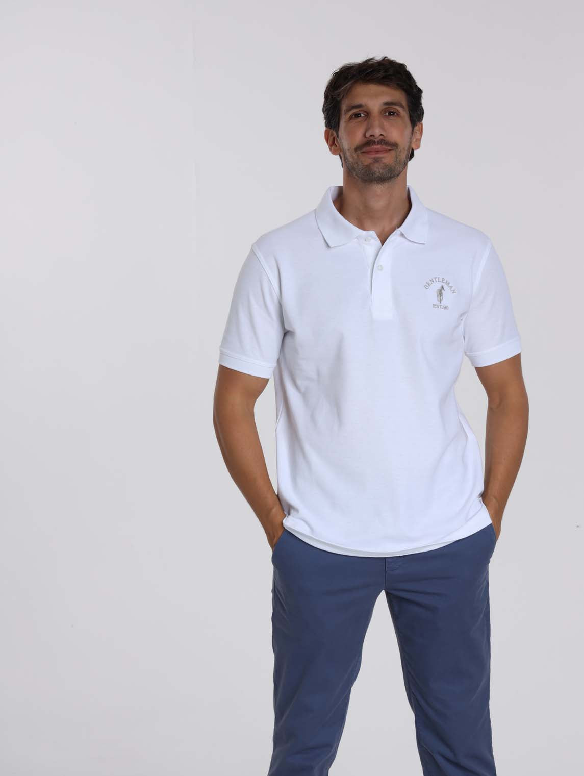Polo OPIO Blanc