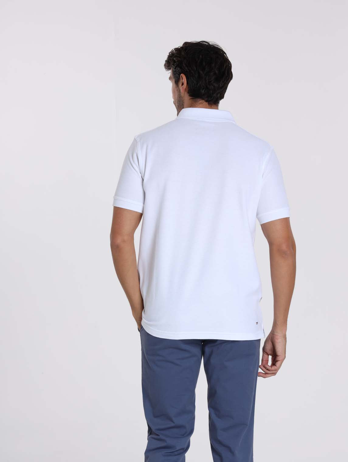 Polo OPIO Blanc