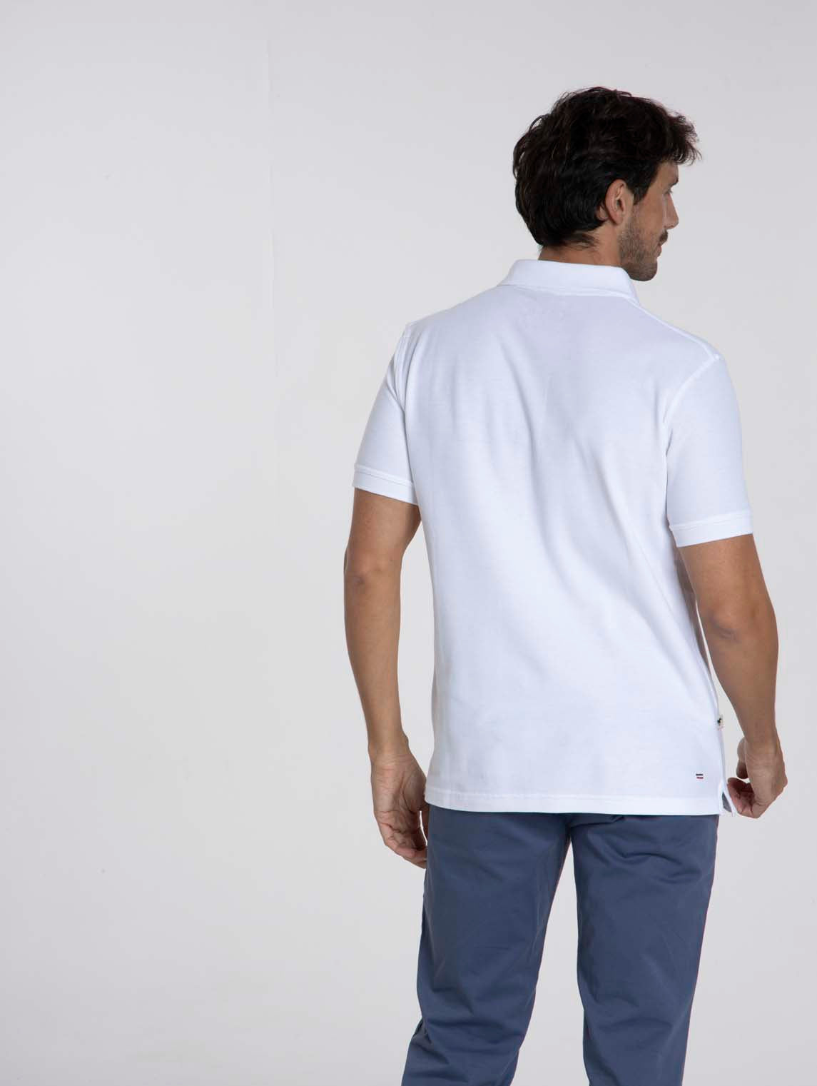 Polo OPIO Blanc