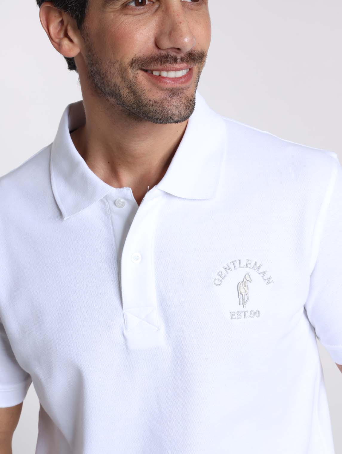 Polo OPIO Blanc