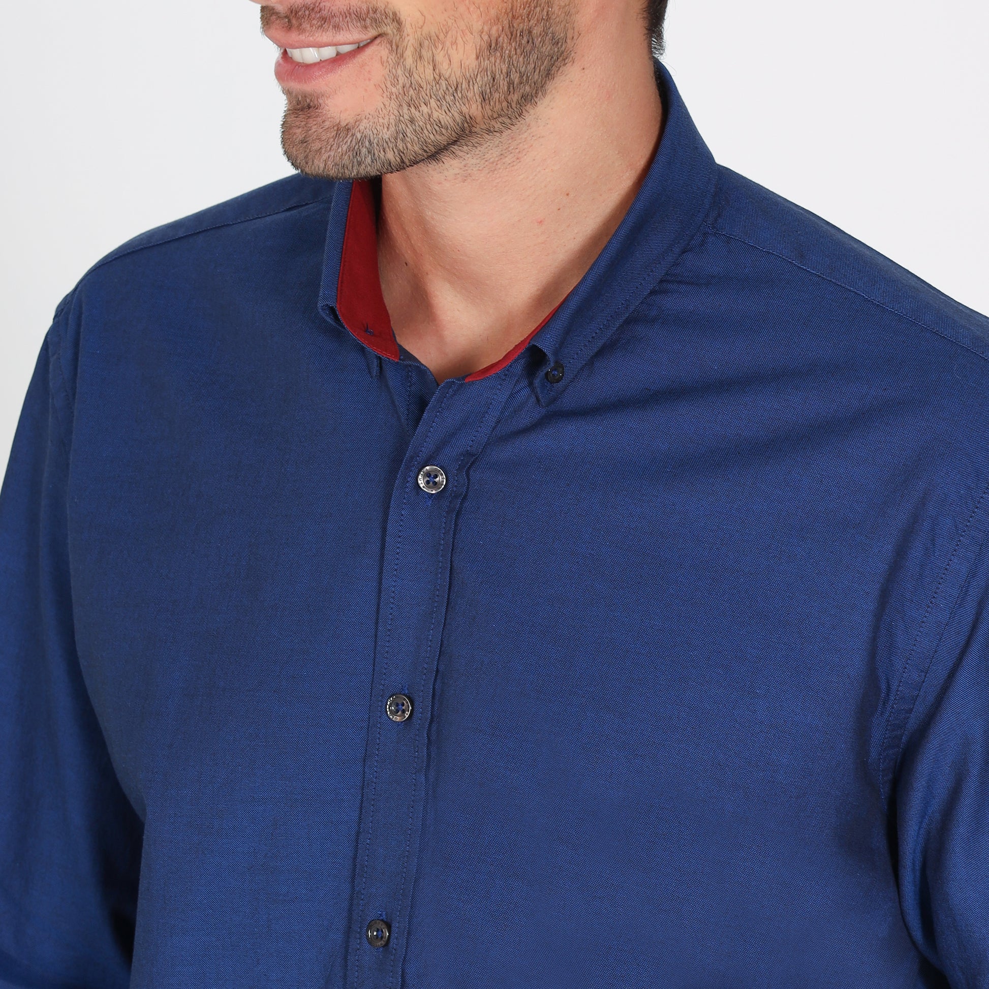 Chemise homme denim - Berry | La Martina Chemise homme denim - Berry | La Martina