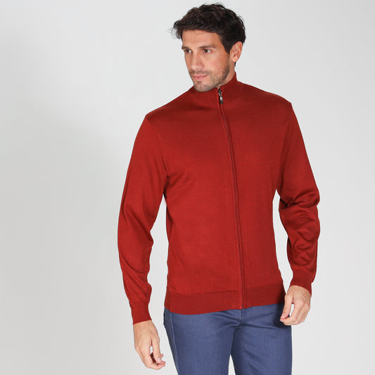 Pull LUCY Rouge Brique