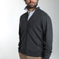 Gilet zippé col camionneur Morgan en coton Milano anthracite – Gentleman Farmer, vue 6