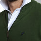 Gilet zippé col camionneur Morgan en coton Milano kaki – Gentleman Farmer, vue 8