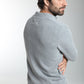 Gilet zippé Lyan en coton jacquard gris – Gentleman Farmer, vue 4