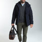 Parka à capuche amovible Prince en polyester marine – Gentleman Farmer, vue 1