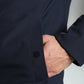 Parka à capuche amovible Prince en polyester marine – Gentleman Farmer, vue 11