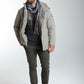 Parka à capuche amovible Prince en polyester taupe – Gentleman Farmer, vue 2