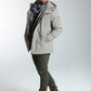 Parka à capuche amovible Prince en polyester taupe – Gentleman Farmer, vue 3