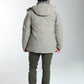 Parka à capuche amovible Prince en polyester taupe – Gentleman Farmer, vue 4