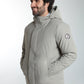 Parka à capuche amovible Prince en polyester taupe – Gentleman Farmer, vue 8