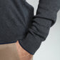 Pull col polo Marvin en coton Milano anthracite – Gentleman Farmer, vue 8