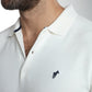 Pull col polo Marvin en coton Milano blanc – Gentleman Farmer, vue 7