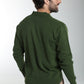 Pull col polo Marvin en coton Milano kaki – Gentleman Farmer, vue 4