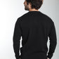 Pull col rond Maxence en coton Milano noir – Gentleman Farmer, vue 4
