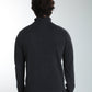 Pull col roulé Loop en coton jacquard anthracite – Gentleman Farmer, vue 5