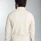 Pull col roulé Loop en coton jacquard écru – Gentleman Farmer, vue 4