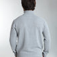 Pull col roulé Loop en coton jacquard gris – Gentleman Farmer, vue 4