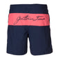 Short de bain MANU BLEU ROSE