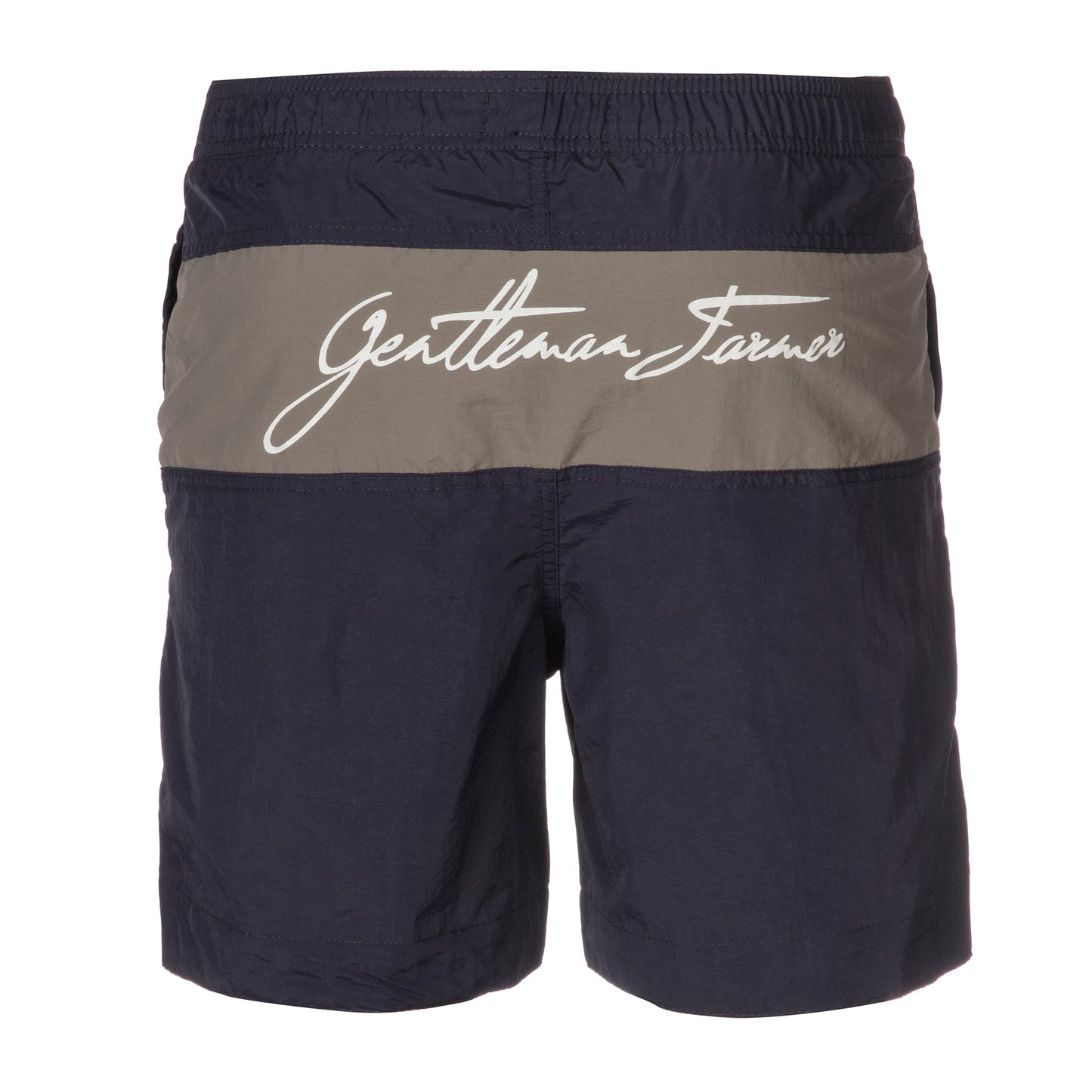 Short de bain MANU MARINE GRIS