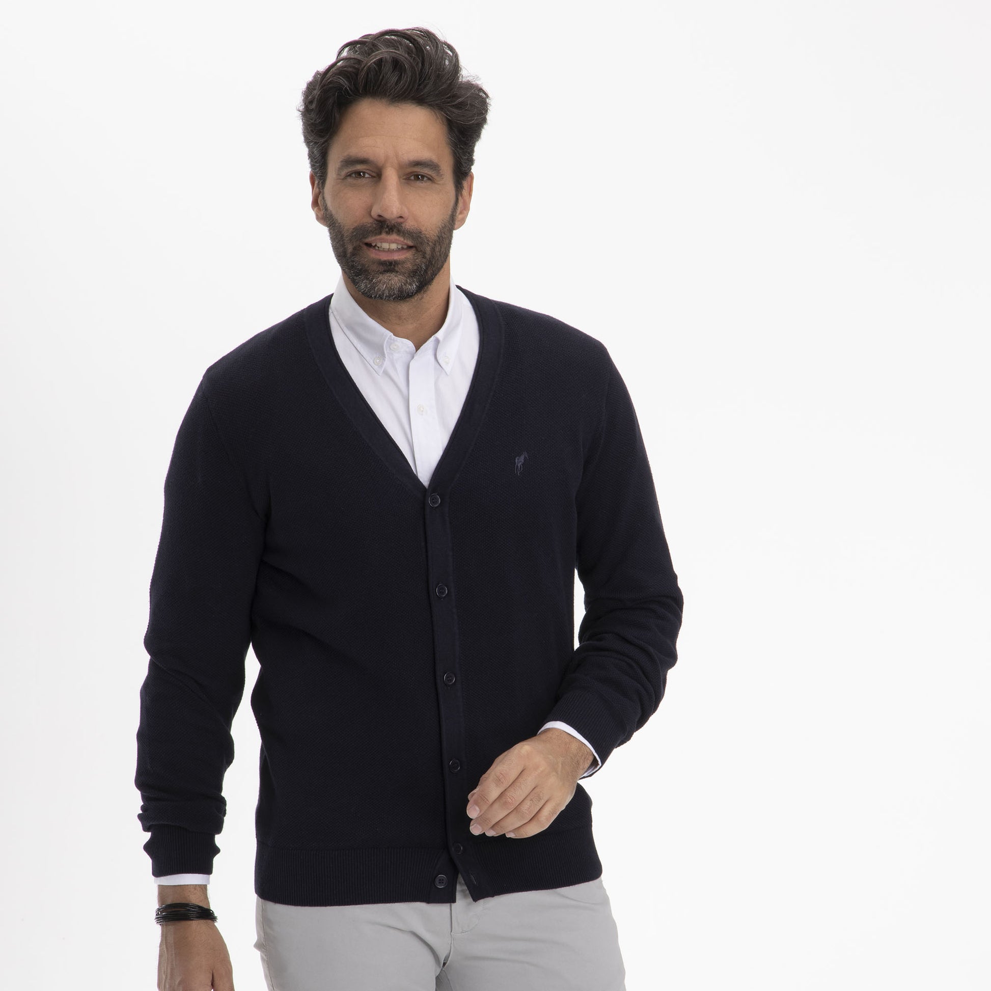 GILET LAURENTIN NAVY – Gentleman Farmer