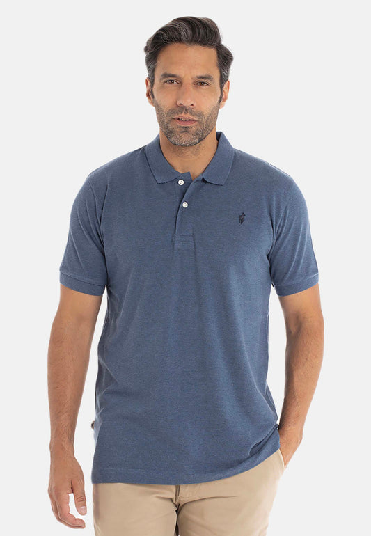 Polo OGIER Bleu chiné